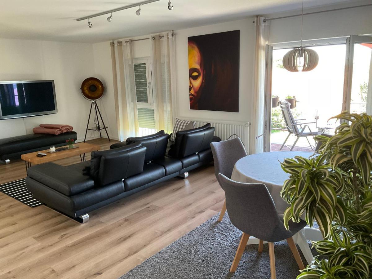 Charmante Ferienwohnung 100 Qm Gross Umstadt Bagian luar foto