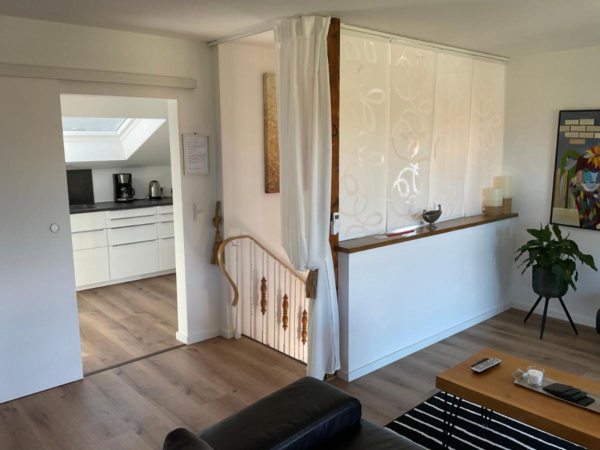 Charmante Ferienwohnung 100 Qm Gross Umstadt Bagian luar foto