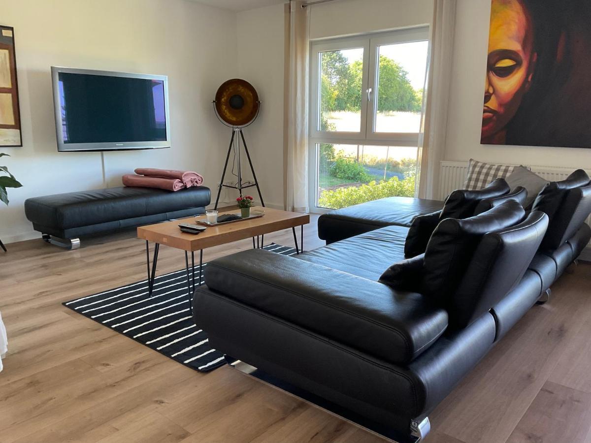 Charmante Ferienwohnung 100 Qm Gross Umstadt Bagian luar foto