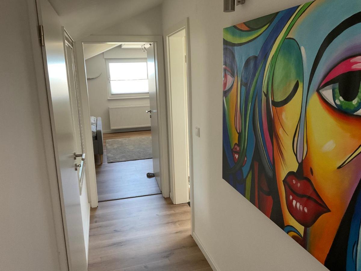 Charmante Ferienwohnung 100 Qm Gross Umstadt Bagian luar foto